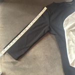 Womens Black & White Asymmetrical Ruffled Front Midi Dress 3/4 Sleeve Size S NEW Photo 12