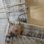 Stradivarius  Distressed Denim Short Overalls Light Wash Dungarees Size S Photo 5