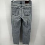 Madewell  Mid-Rise Classic Straight Jeans Distressed Cropped Mid Rise Blue 27 Photo 7