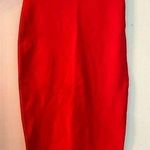 NWT Red knit pencil skirt size small Modest wear Photo 0