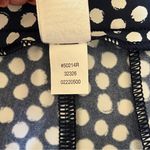 Spanx  Shorts Navy painted dots 10” stretchy women’s shorts, pockets, size XL Photo 15