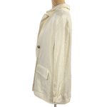 A New Day Blazer Jacket Light Weight Size L Large Cream Linen Feel Photo 1