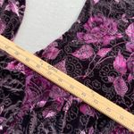 Susan Lawrence NWT  size XL floral burnout ruffel necklace. Photo 6