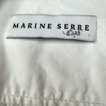 Marine Serre Jacket Lightweight 1/2 Zip Up 100% Cotton Minimalist Large Photo 8