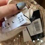 Club L  Silver Maternity Front Sequin Mini Dress Photo 4