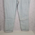 Kancan High Rise Stripe Mom Jeans Blue Size 27 Photo 5