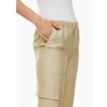 Aritzia  Babaton Titan Linen Cargo Pants Humus Beige Photo 8