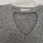 Active USA Soft gray knit tee, Size L Photo 1
