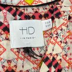 HD in Paris Anthropologie Vanessa Virginia blouse size 6 Photo 3