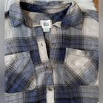 BDG  Karl blue and ivory/grey flannel, size Small Photo 5