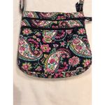 Vera & Lucy Vera Bradley Triple Zip Hipster Crossbody Shoulder Paisley Bag Purse Photo 2