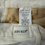 Judy Blue  Kathleen Hi-Rise Ecru Boyfriend Jeans Size 5/27 Cuffed Photo 5