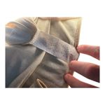 Onyx Nite by Wendye Chaitin gold shimmer open cardigan womens size 10​​ Gray Size M Photo 9