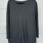 Eileen Fisher Petites Women’s Petite Medium Gray Longsleeve Sweater Photo 0
