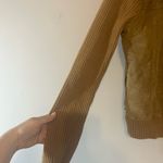 Eddie Bauer seattle suede Tan Sweater jacket Photo 4