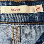 Levi's Levi’s 501 Wedgie Shorts Womens 29 High Rise Distressed Frayed Hem Denim Cheeky Photo 5