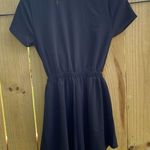 Princess Polly Front-Tie Black Romper Photo 3