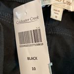 Coldwater Creek Coldwater CreekElegant Black Women's Pants size 10 inseam 30” waist 30” elastic Photo 6