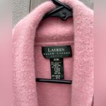 Ralph Lauren LAUREN  Lambswool Soft Pink Sweater Rabbit Hair Blend Pullover Sz MP Photo 3