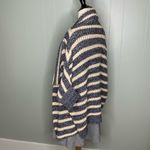 Urban Outfitters Skies Are Blue Blue Cream Striped Chunky Knit Dolman Sleeve Cardigan XS Photo 7