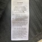 Madewell Top Ribbed Square-Neck Long-Sleeve Tee True Black M NWT New Photo 8