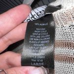 Wet Seal Aztec open Cardigan Sweater Large Brown Beige Long Sleeve Bohemian Photo 5