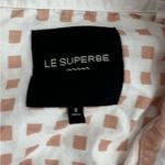 Le Superbe Montmartre Wrap Mini Dress Sandy stripe sz 8 White Photo 6