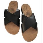 IZOD Women's Alyssa Sandals Slides Slip-on Black Size 9 Photo 1