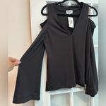 Feel the Piece  Terre Jacobs Harper V-Neck Cold Shoulder Top Size XS / Sm NWT Photo 1