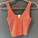 Vici Burnt Orange Crop Top, NWOT, One Size, O/S Photo 0