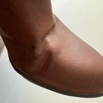 Etienne Aigner Brown Buckle Heeled Booties Photo 10