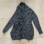 Lululemon Black/White Knit Longsleeve Cardigan 10 Photo 0