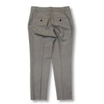 Theory Hounds Tooth Wool Dress Pants Trousers Gray Black Women's Size 2 Photo 1