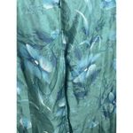 Liz Claiborne Elisabeth Liz Claiborne Vtg Dress Women 22 Green Maxi Print Shoulder Pad B-R Photo 3