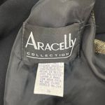 American Vintage VINTAGE Dress Size 36 ARACELLY COLLECTION Witchy Goth Whimsy Corset Gold Black Photo 2