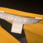 Valerie Stevens Valerie Steven’s boho Yellow long flare layered sleeve top size medium NWOT Photo 3