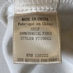 Very J  Gold Tiger Shirt Womens Sz S Metallic Sleeveless Tunic Top Boxy Jersey Photo 3