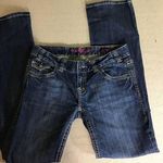 Rock & Roll Cowgirl Women Jeans Sz.29x34 Blue Bling Pocket Cowgirl Rodeo Western Photo 3