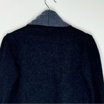 Babaton Aritzia  Beeckman Merino Wool Black Grey Cardigan Sweater Size XS Photo 6