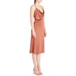 Cushnie et Ochs Et Ochs Women's Nora Draped Cowl Neck Halter Cutout Midi Dress Size 6 Photo 4