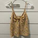 Abercrombie & Fitch Abercrombie Floral Front Knot Tank Photo 1