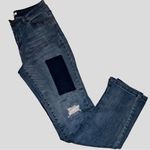 Tribal patchwork look skinny jeans Blue Size 10 Photo 0