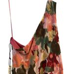 Nicole Miller Women's One Shoulder Floral Midi Dress Size 8 Multicolor Photo 5