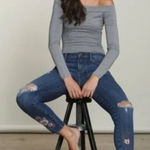 Driftwood ✨ Rosalee Floral Distressed Jackie Jeans✨ Photo 0