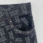 Valenza app Sports Stretch Monogram High Rise‎ Jean Black Size 26 Photo 5