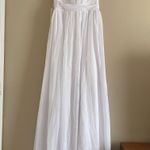 Mingda White Lace Floral Off The Shoulder Wedding Dress Size 6 Photo 3