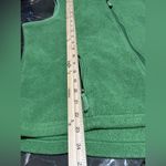 Y2k 90.s L.L. Bean Vibrant Green Fleece Women's Mountain Classic Fleece Vest Size L Photo 8