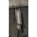 Torrid Black Faux Leather Moto Leggings Photo 6