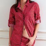 Victoria's Secret Victoria’s Secret Red penguin pajamas size small Photo 0