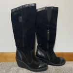 Puma Rare Vintage Wedge Knee High Riding Boots Women’s Size 7 EU 37 Photo 0
